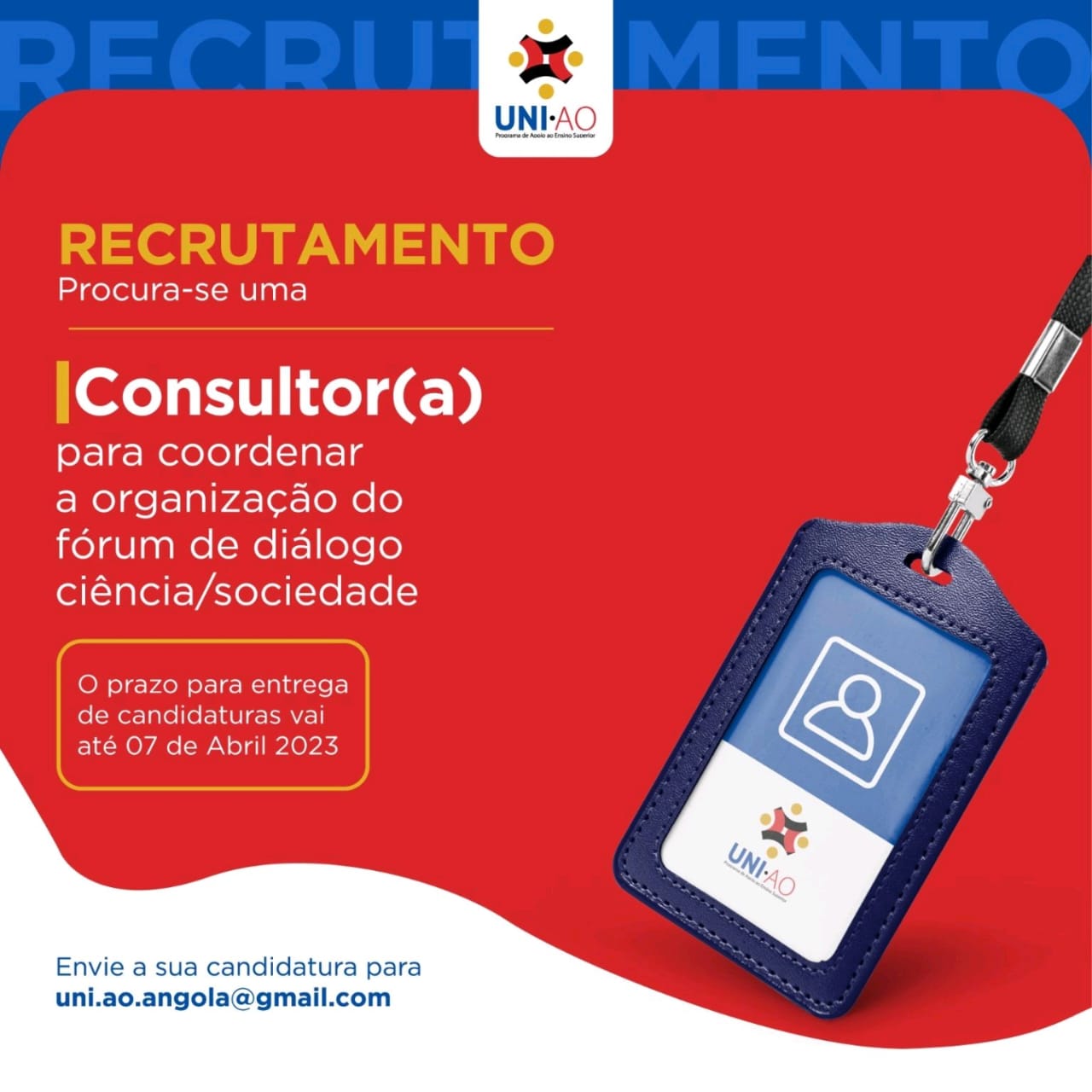 Vaga para Consultor(a)