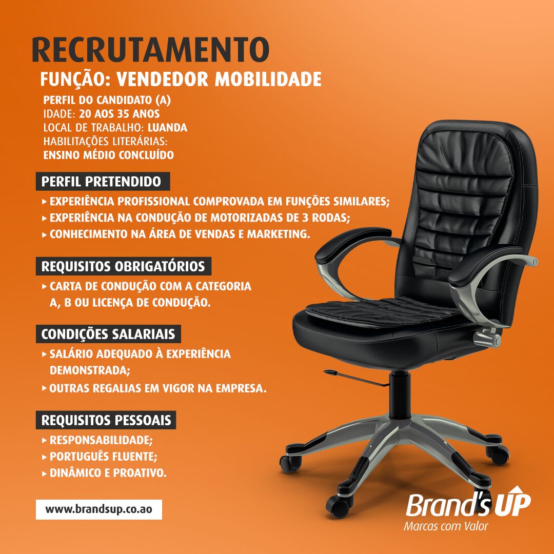 Vaga para Vendedor Mobilidade