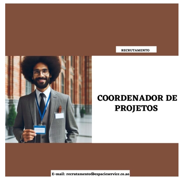 Vaga para Coordenador de Projetos (m/f)