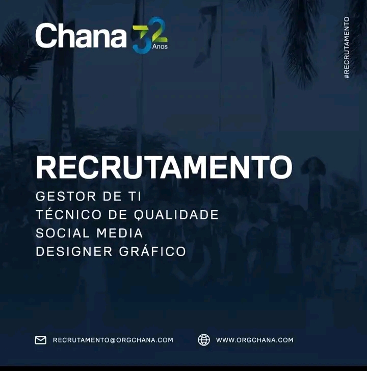 Vaga para Gestor de TI, Técnico de Qualidade, Social Media e Designer Gráfico 