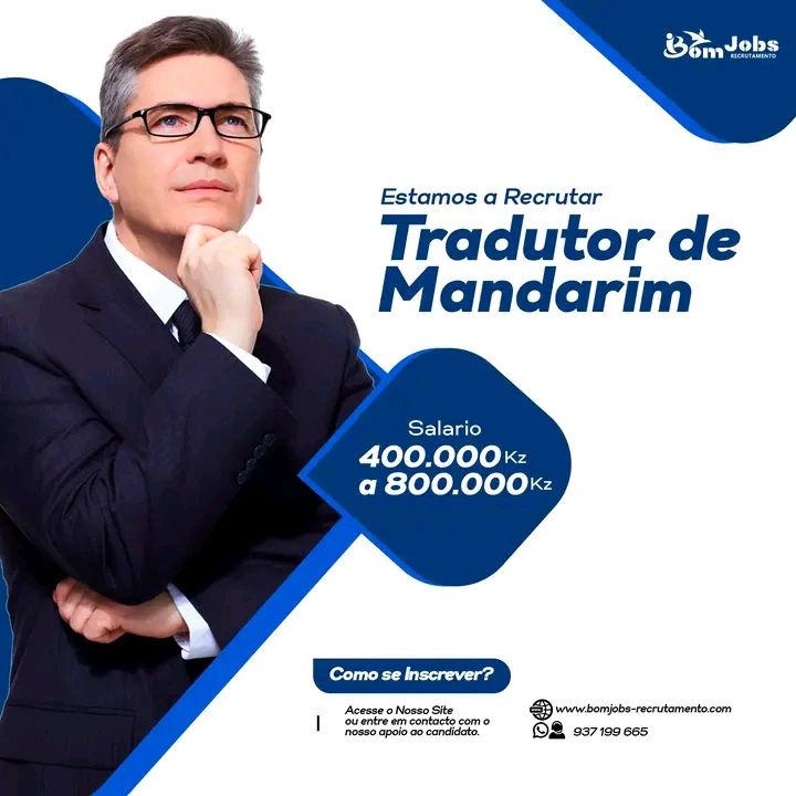 VAGA PARA TRADUTOR DE MANDARIM