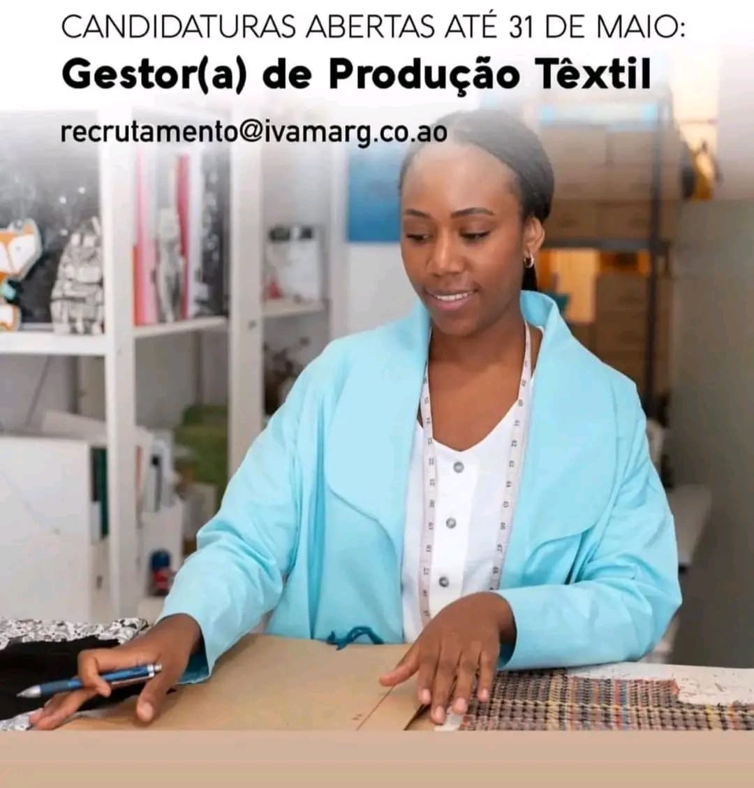 Oportunidade para Gestor(a) de Produção Têxtil  