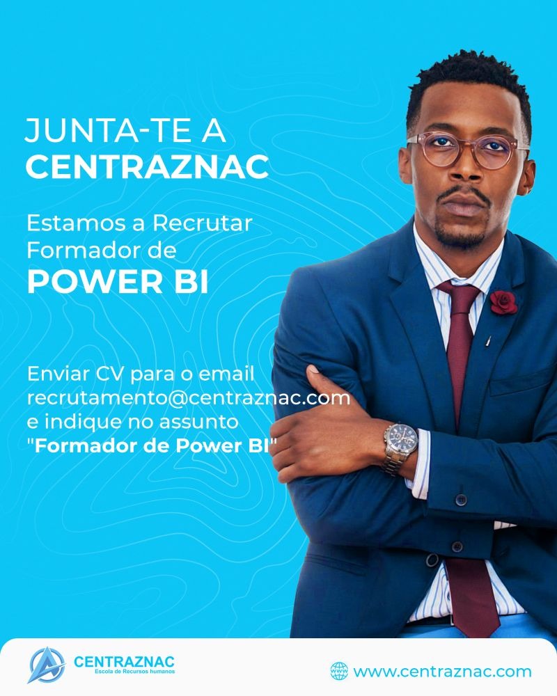 VAGA PARA FORMADOR DE POWER BI 