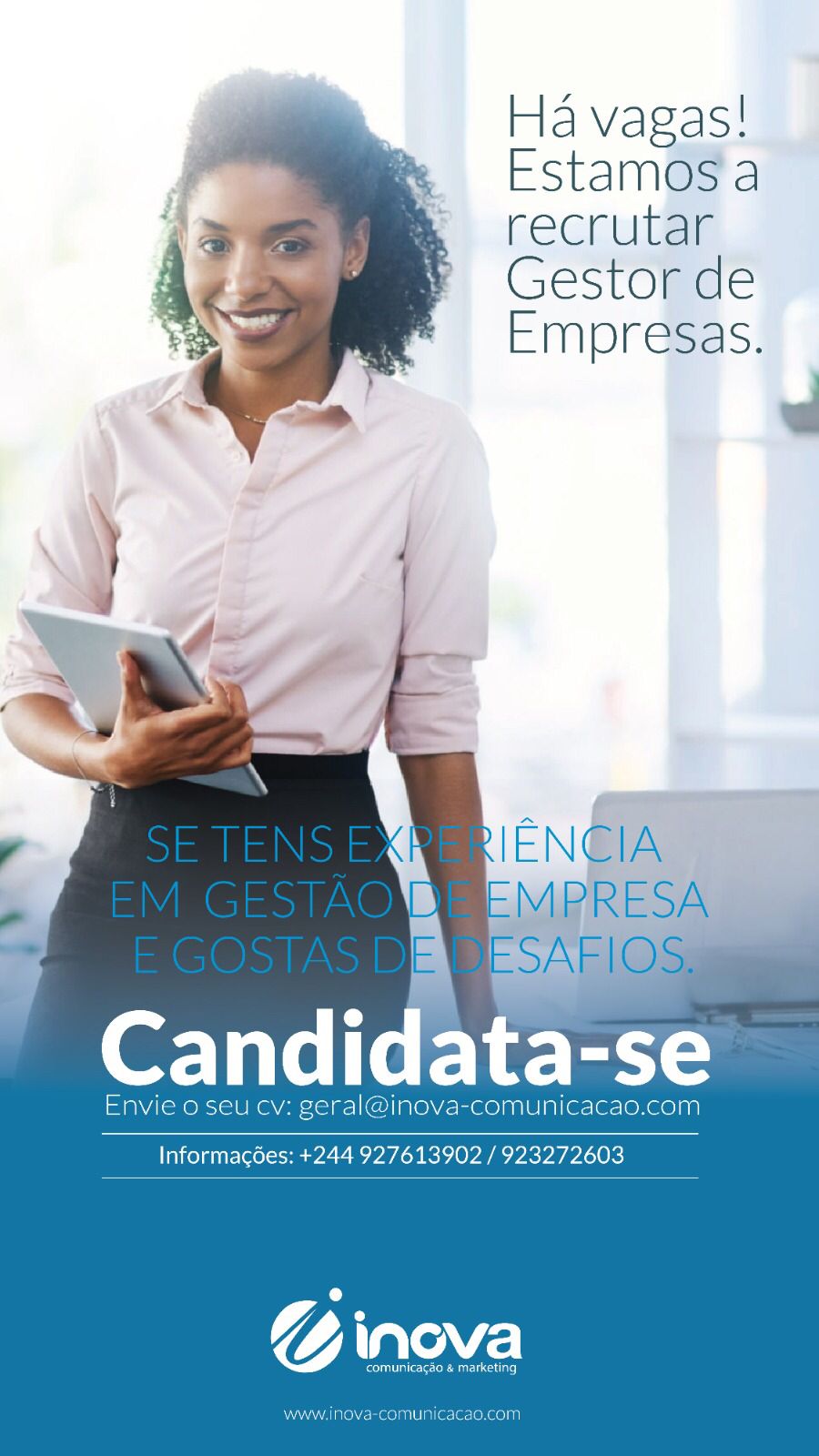 VAGA PARA GESTOR DE EMPRESA 