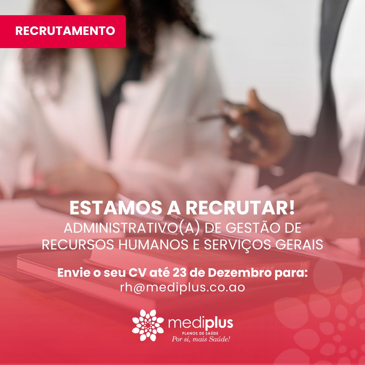 Vaga para Administrativo(a) de Gestão de Recursos Humanos