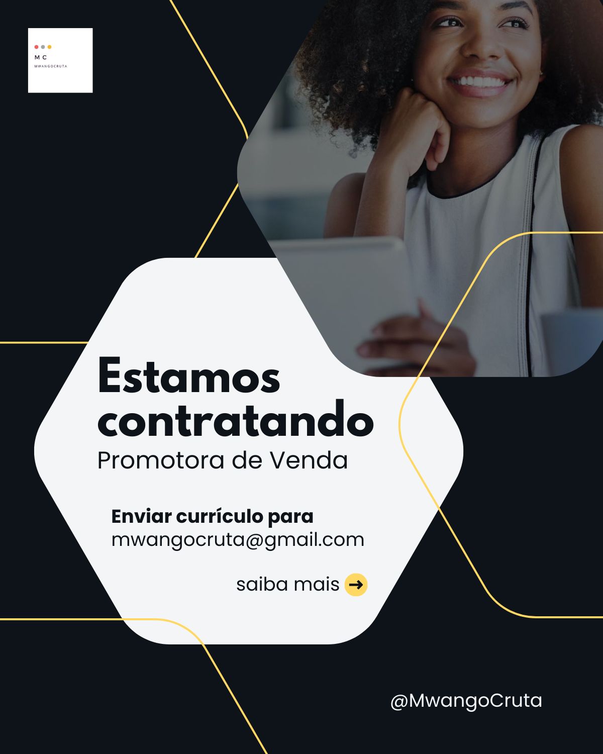 Oportunidade para Promotora de Vendas