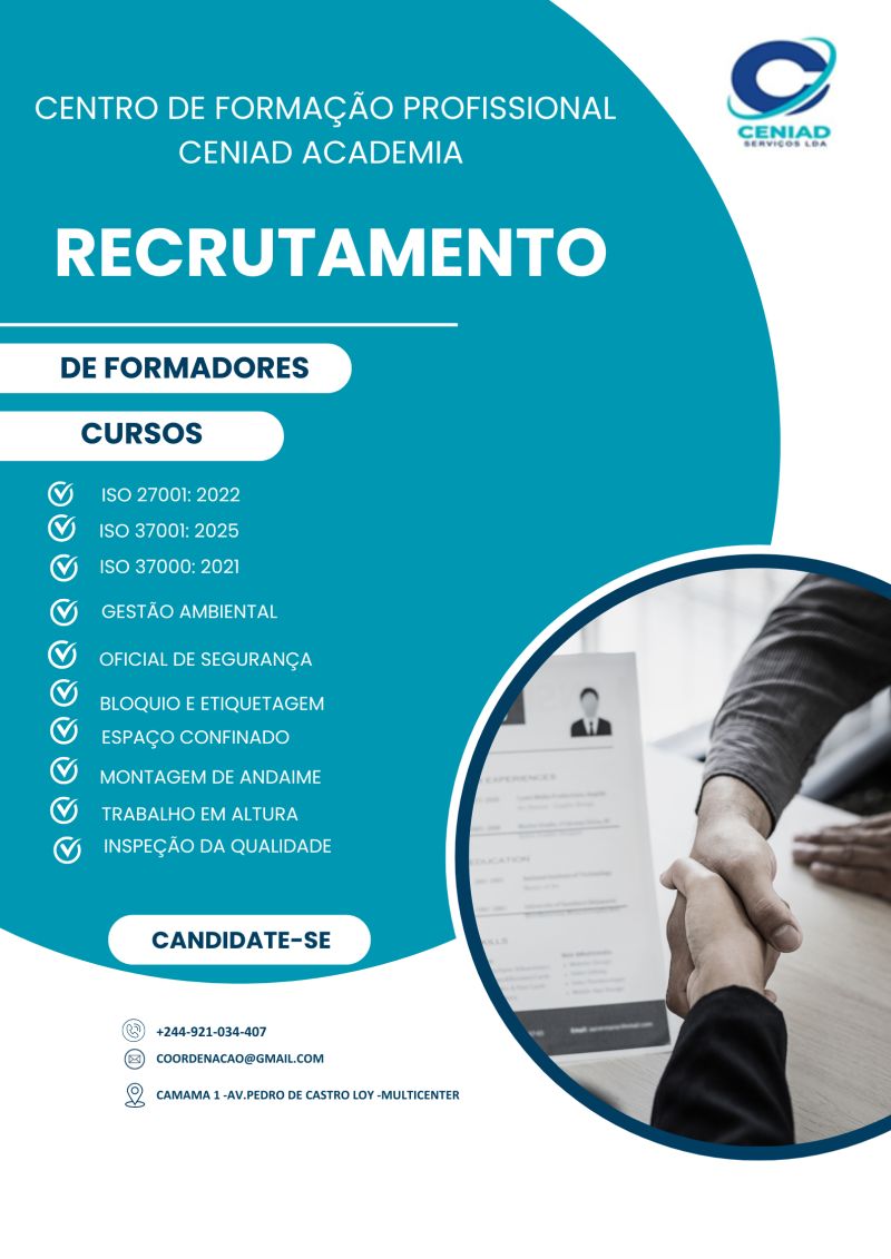 RECRUTAMENTO DE FORMADRES