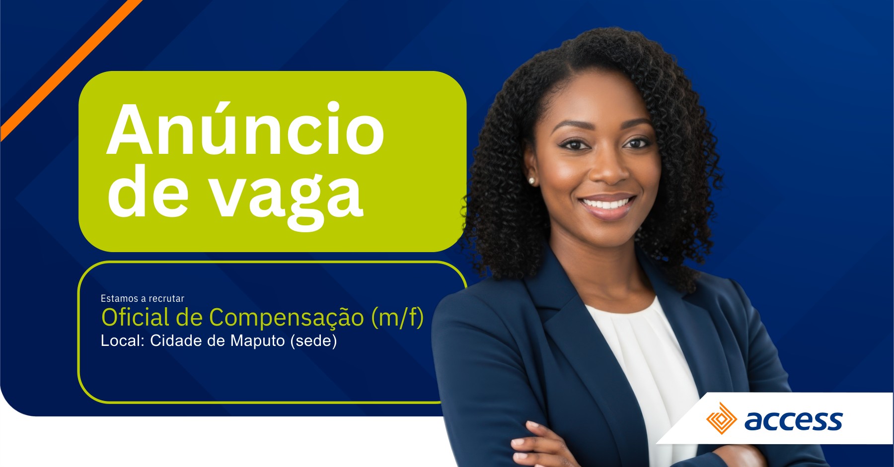 Vaga para Oficial de Compensação