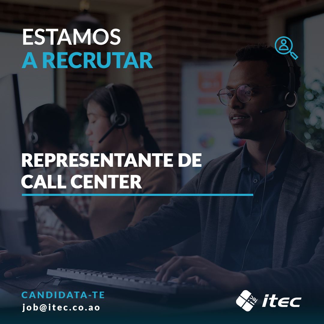 VAGA PARA REPRESENTANTE CALL CENTER 