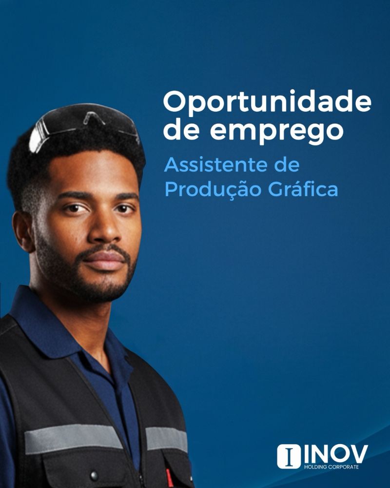 Vaga para Assistente de Produção Gráfica