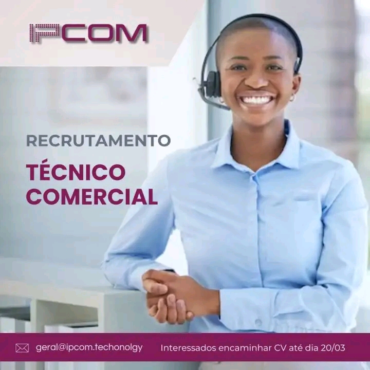 VAGA PARA TÉCNICO COMERCIAL