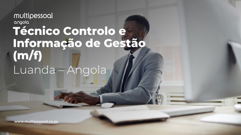 Vaga para Técnico de Controlo e informação de Gestão