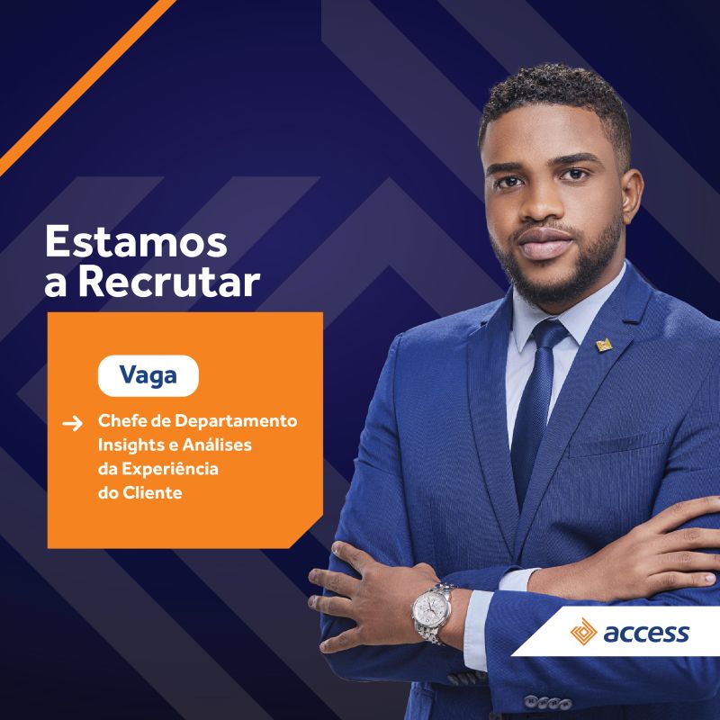 Vaga para Chefe de Departamento Insights e Análises da Experiência do Cliente