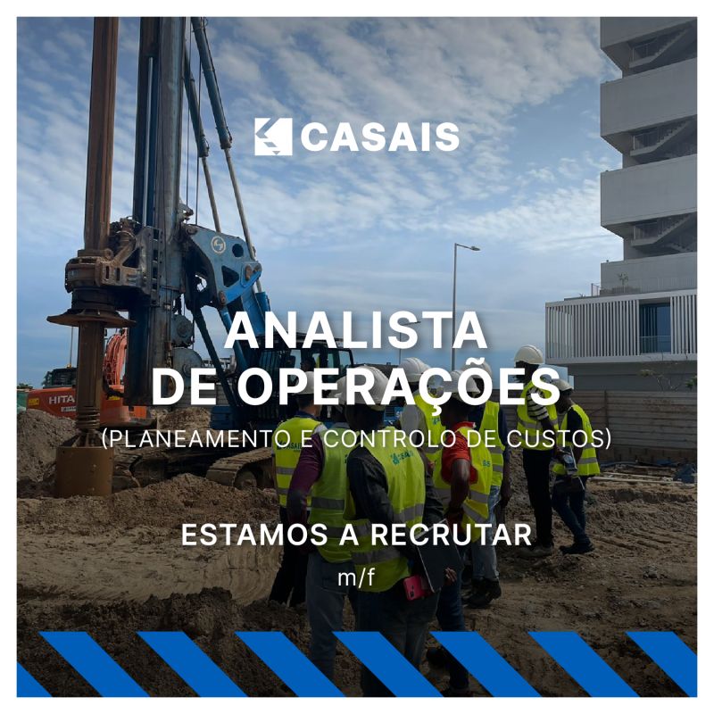 Vaga para Analista de Operações