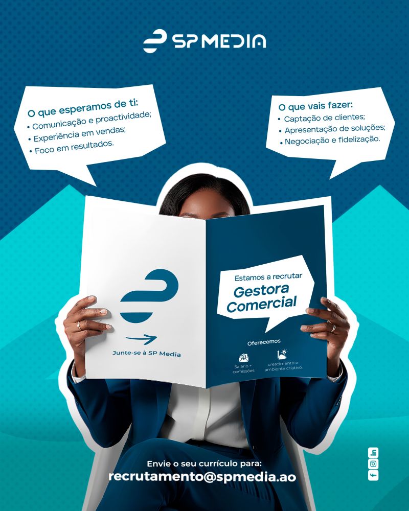 Vaga para Gestora Comercial