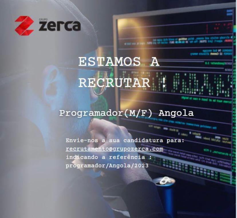 Vaga para Programador (m/f)