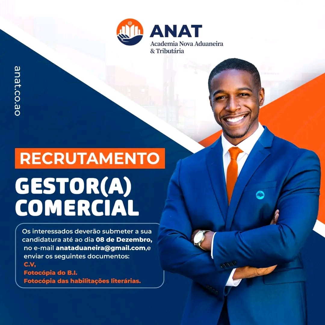 VAGA PARA GESTOR(A) COMERCIAL