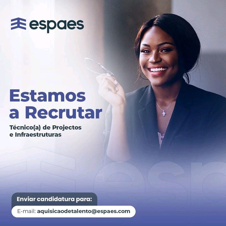 Vaga para Técnico(a) de Projectos e Infraestruturas