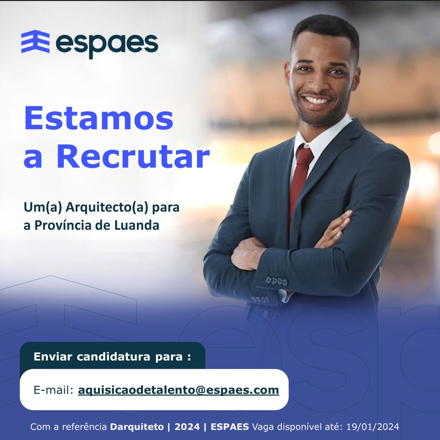 VAGA PARA ARQUITECTO (A)