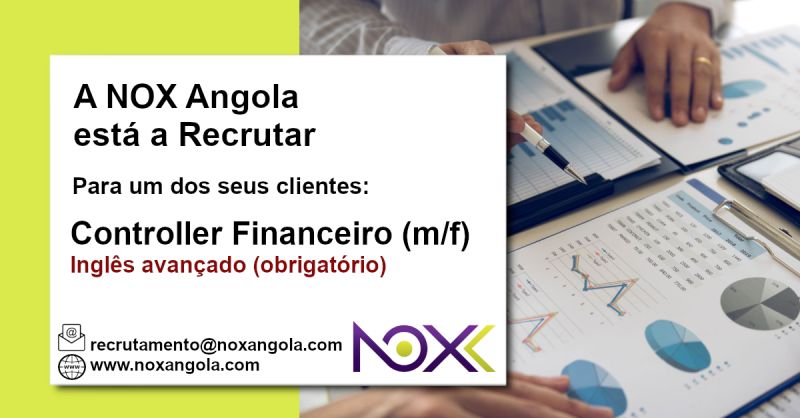 Vaga para  Controller Financeiro (m/f)