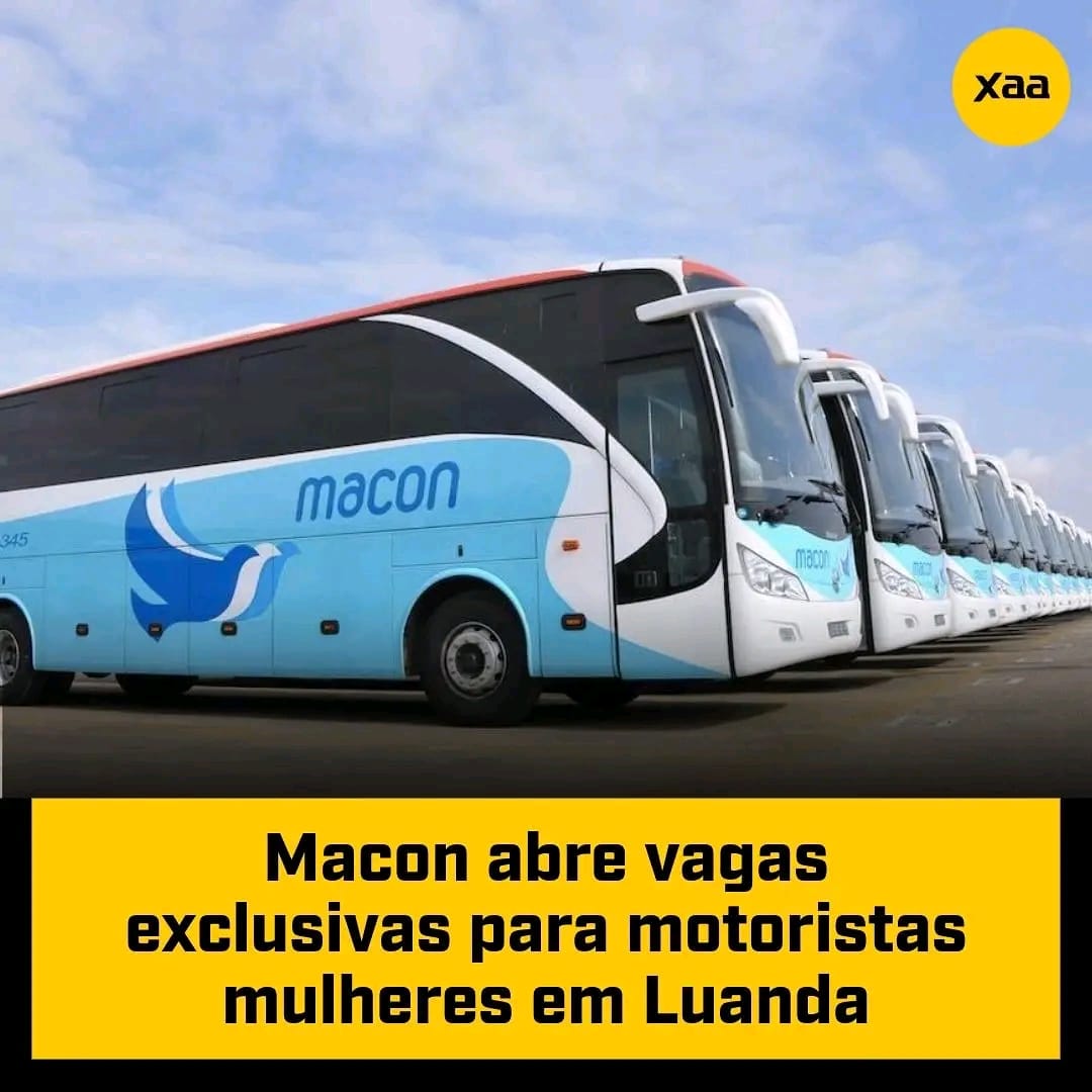 Macon abre vagas exclusivas para motoristas mulheres em Luanda