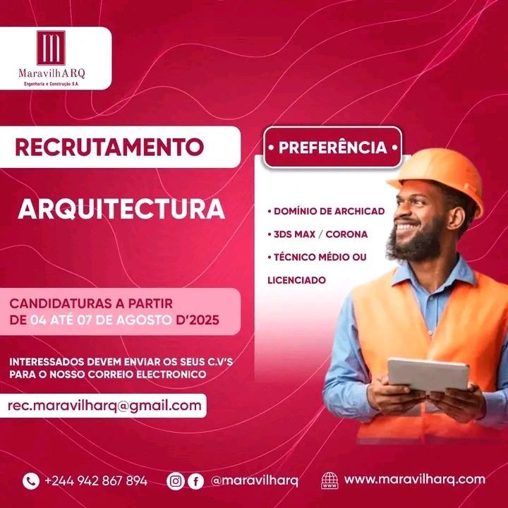 Vaga para Arquitecto