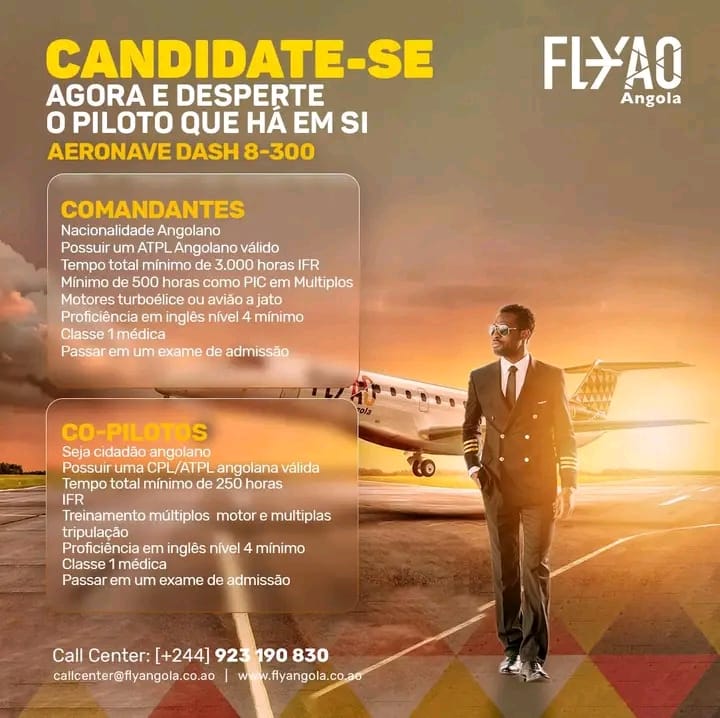 RECRUTAMENTO PARA PILOTOS 