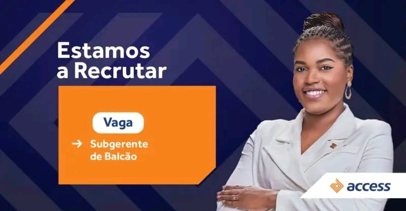 VAGA PARA SUBGERENTE DE BALCÃO