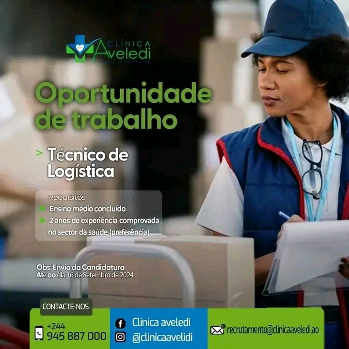 VAGA PARA TÉCNICO DE LOGÍSTICA