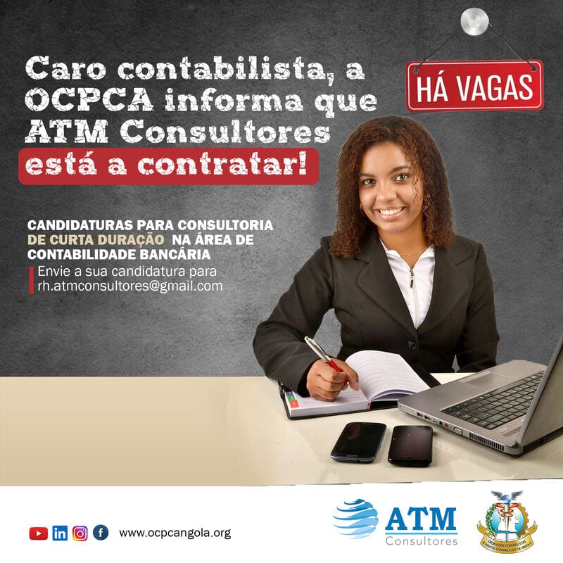 Recrutamento para consultor(a) na área de contabilidade bancária (M/F)
