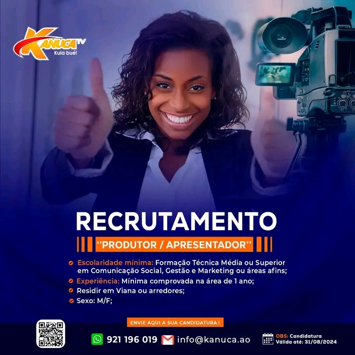 Vaga para Técnica Média ou Superior em Comunicação Social, Gestão, Marketing ou áreas afins