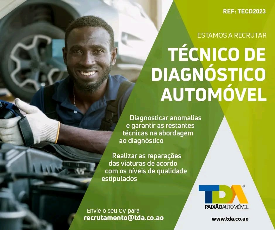 VAGA PARA TÉCNICO DE DIAGNÓSTICO AUTOMÓVEL 