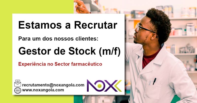 Oportunidade: um Gestor de Stocks (m/f)