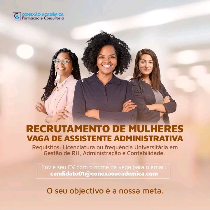 Vaga para Assistente Administrativa
