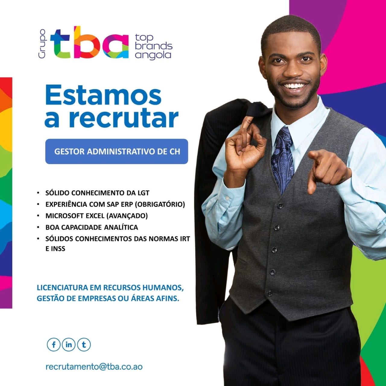 Vaga Para Gestor Administrativo De CH