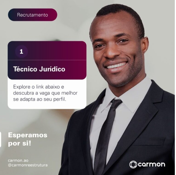 VAGA PARA TÉCNICO JURÍDICO 