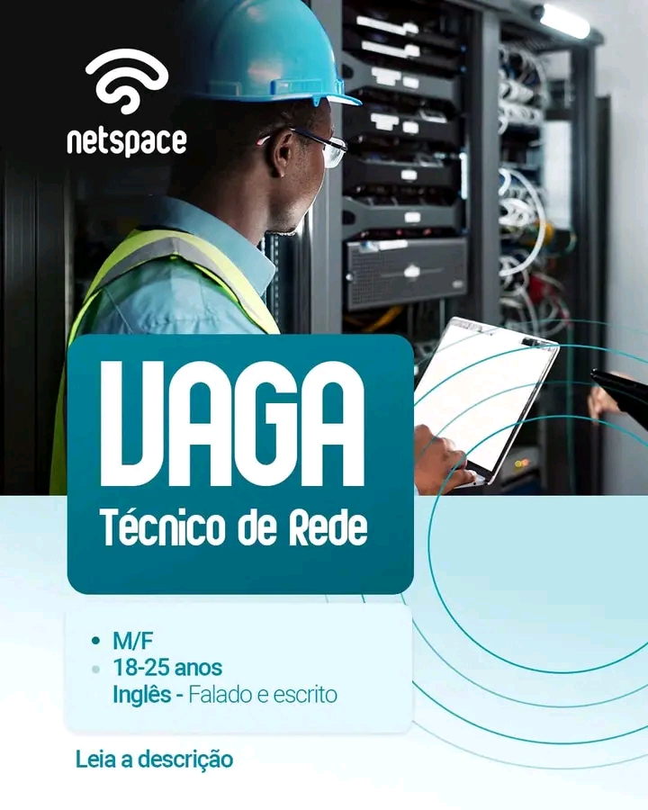 Vaga para Técnico de Rede