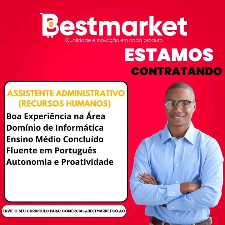 Vaga para Assistente Administrativo
