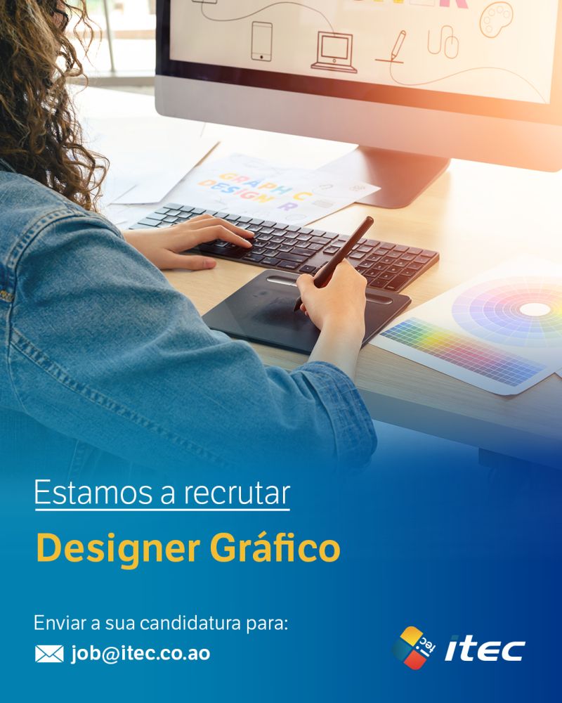 Vaga para um(a) Designer Gráfico