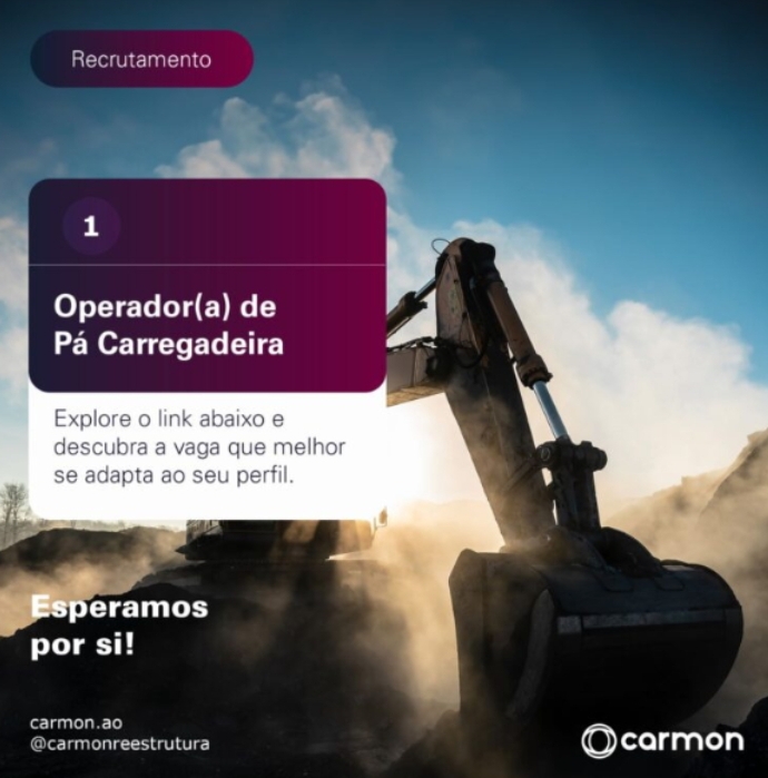 VAGA PARA OPERADOR DE PÁ CARREGADEIRA