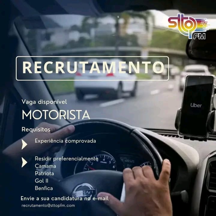 VAGA PARA MOTORISTA