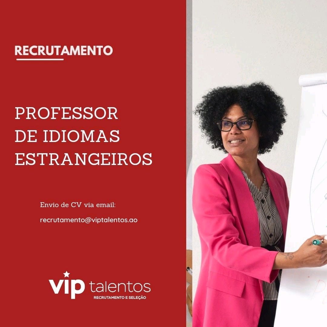 OPORTUNIDADE PARA  PROFESSOR DE IDIOMAS ESTRANGEIROS