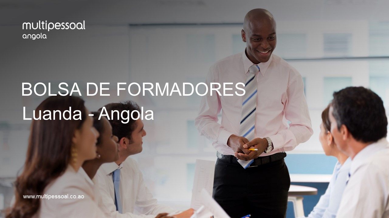 Recrutamento em mais de 30 (Trinta) Áreas para Formadores