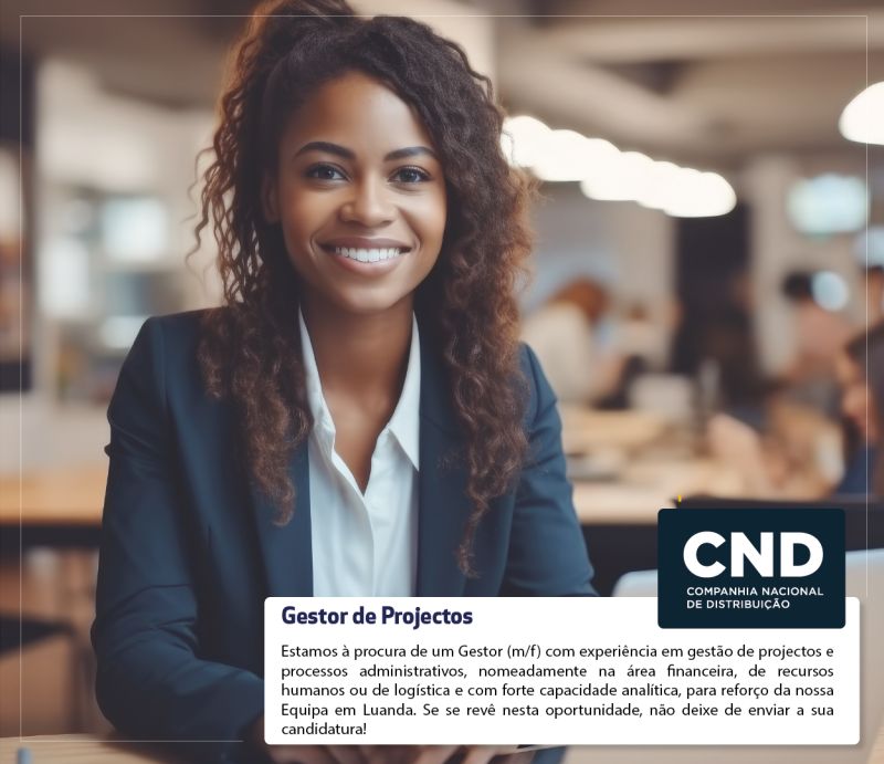 VAGA PARA GESTOR DE PROJECTOS NA MAXI