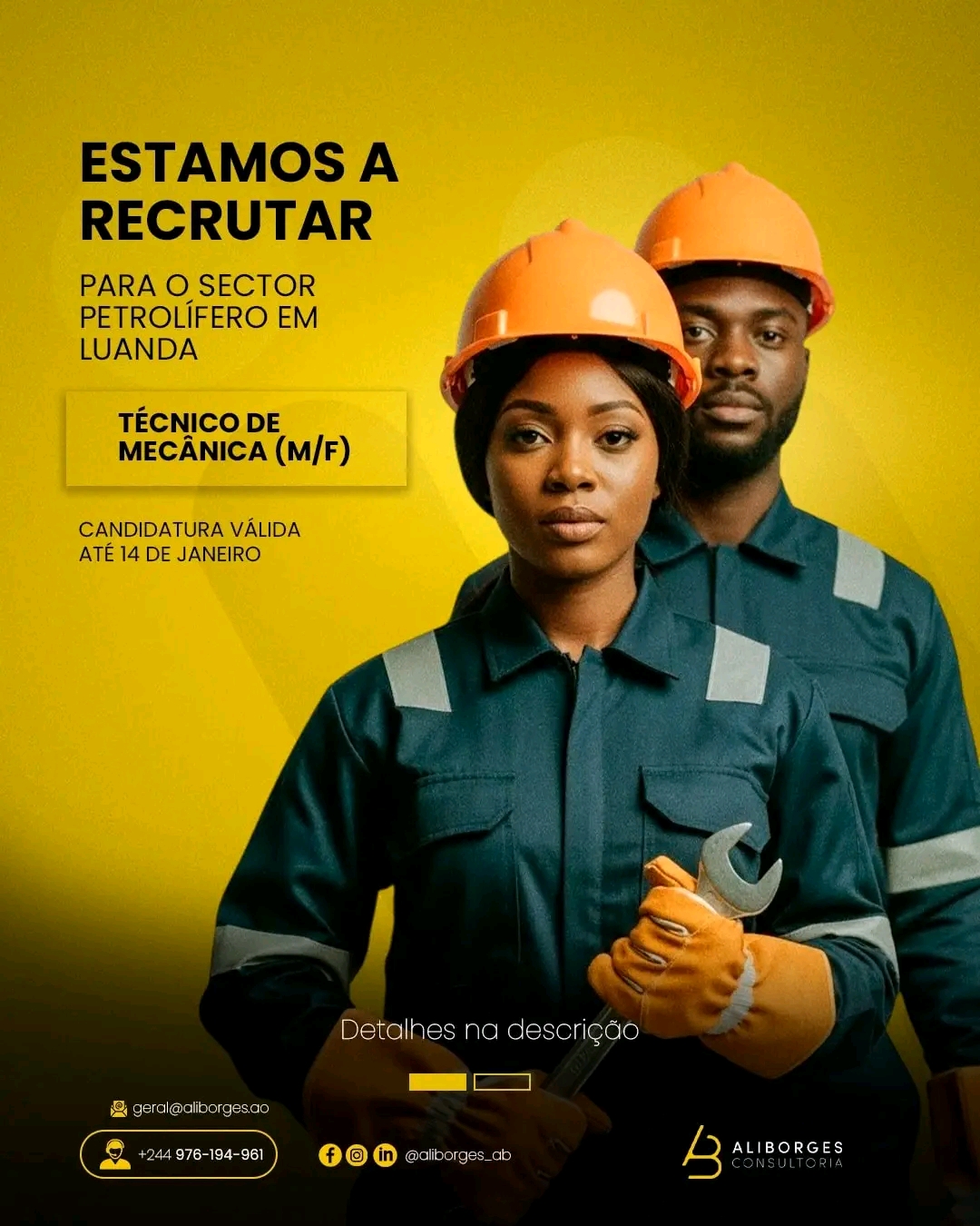 Oportunidade: um Técnico de Mecânica (m/f)