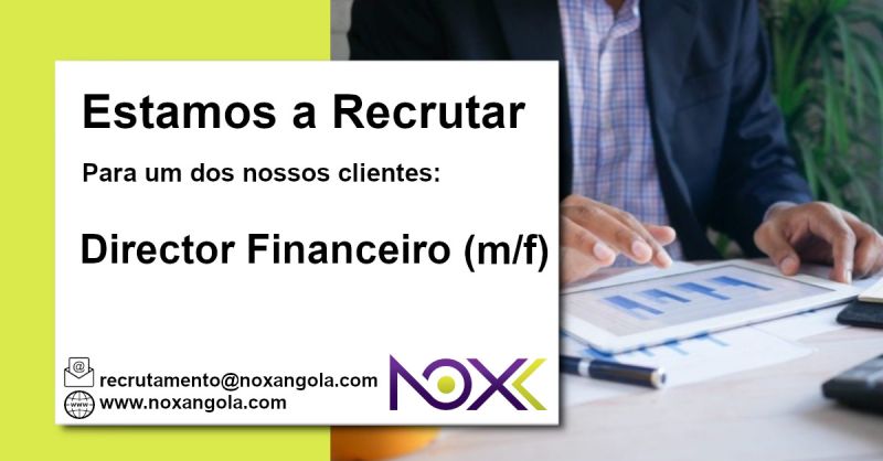 Vaga para um Director Financeiro (m/f)