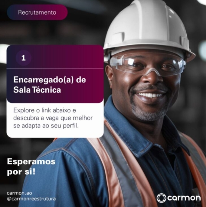 VAGA PARA ENCARREGADO DE SALA TÉCNICA