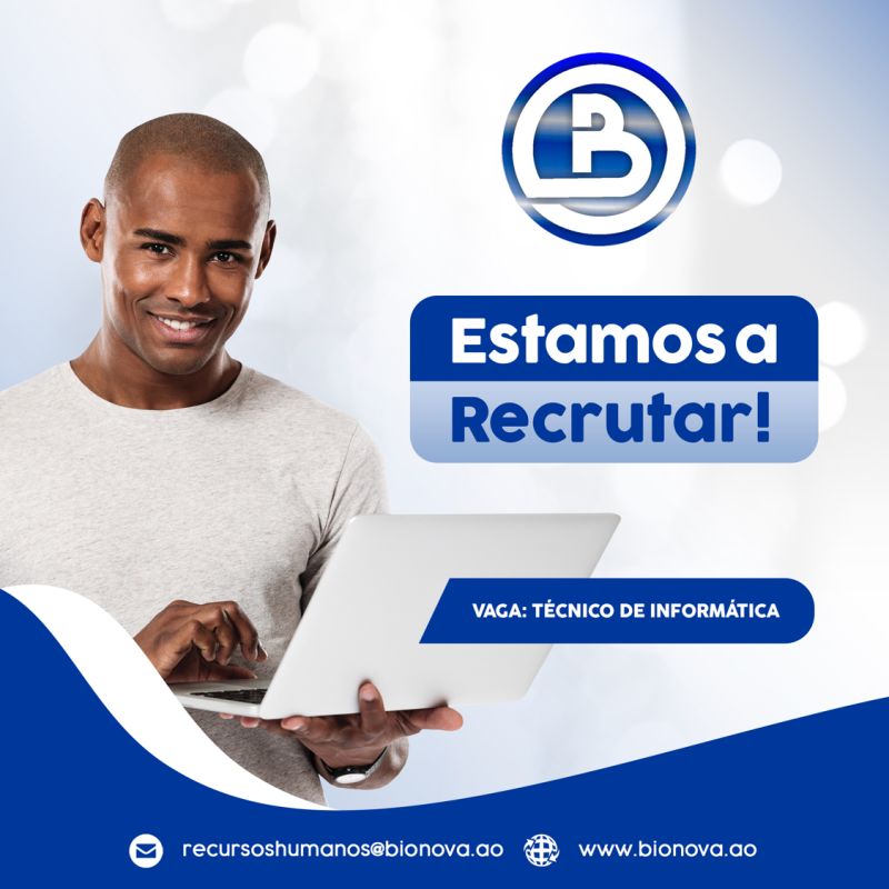 VAGA PARA TÉCNICO DE INFORMÁTICA 