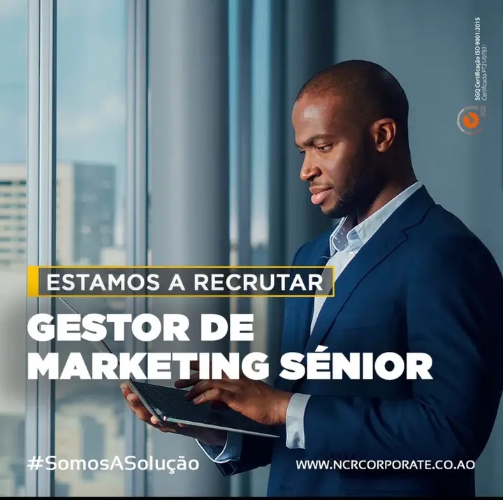 Vaga para Gestor de Marketing Sénior