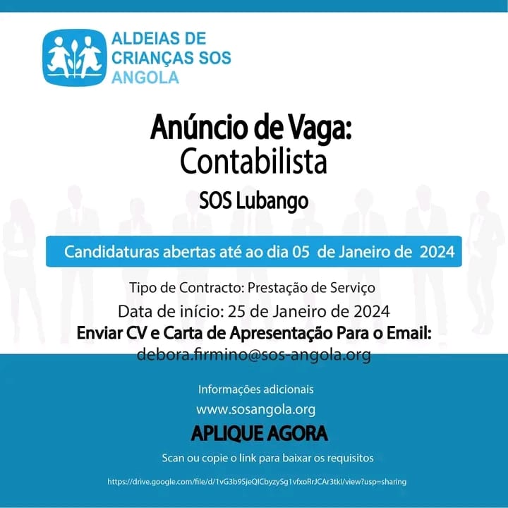 Vaga para CONTABILISTA